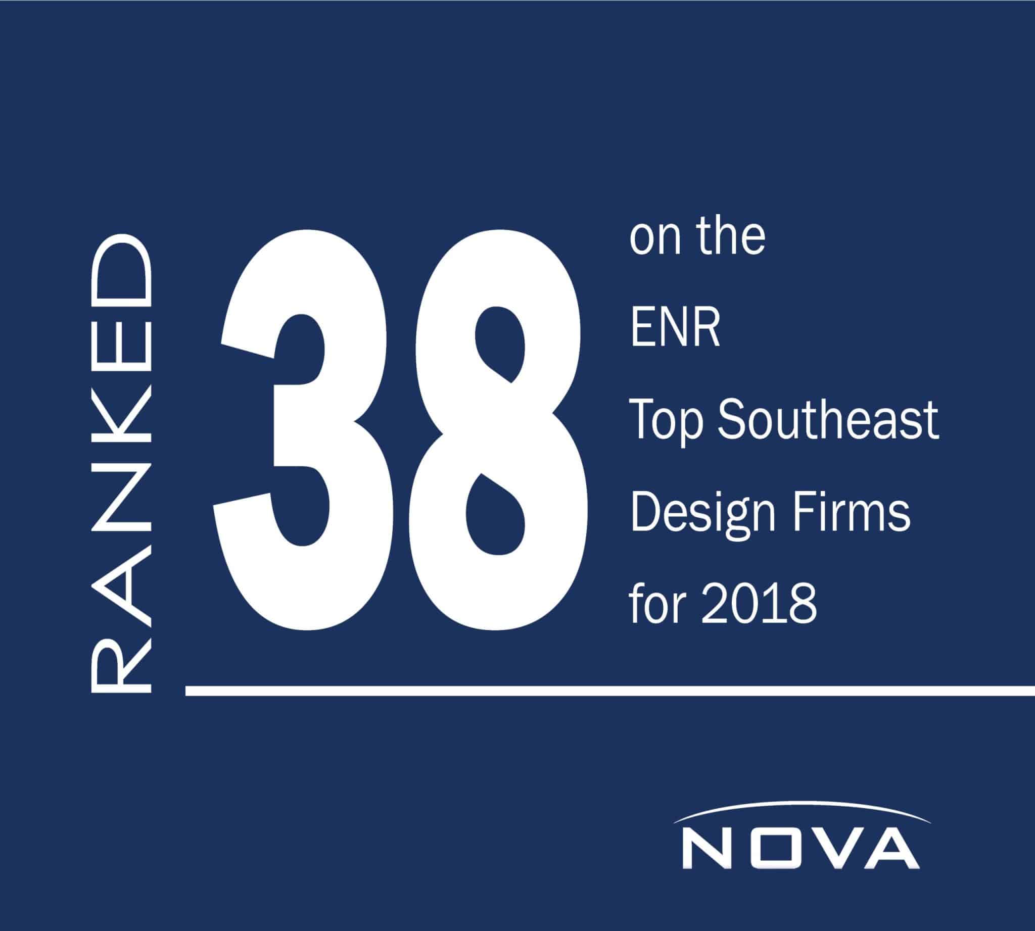  38 on engineering news record s top se design firms nova engineering