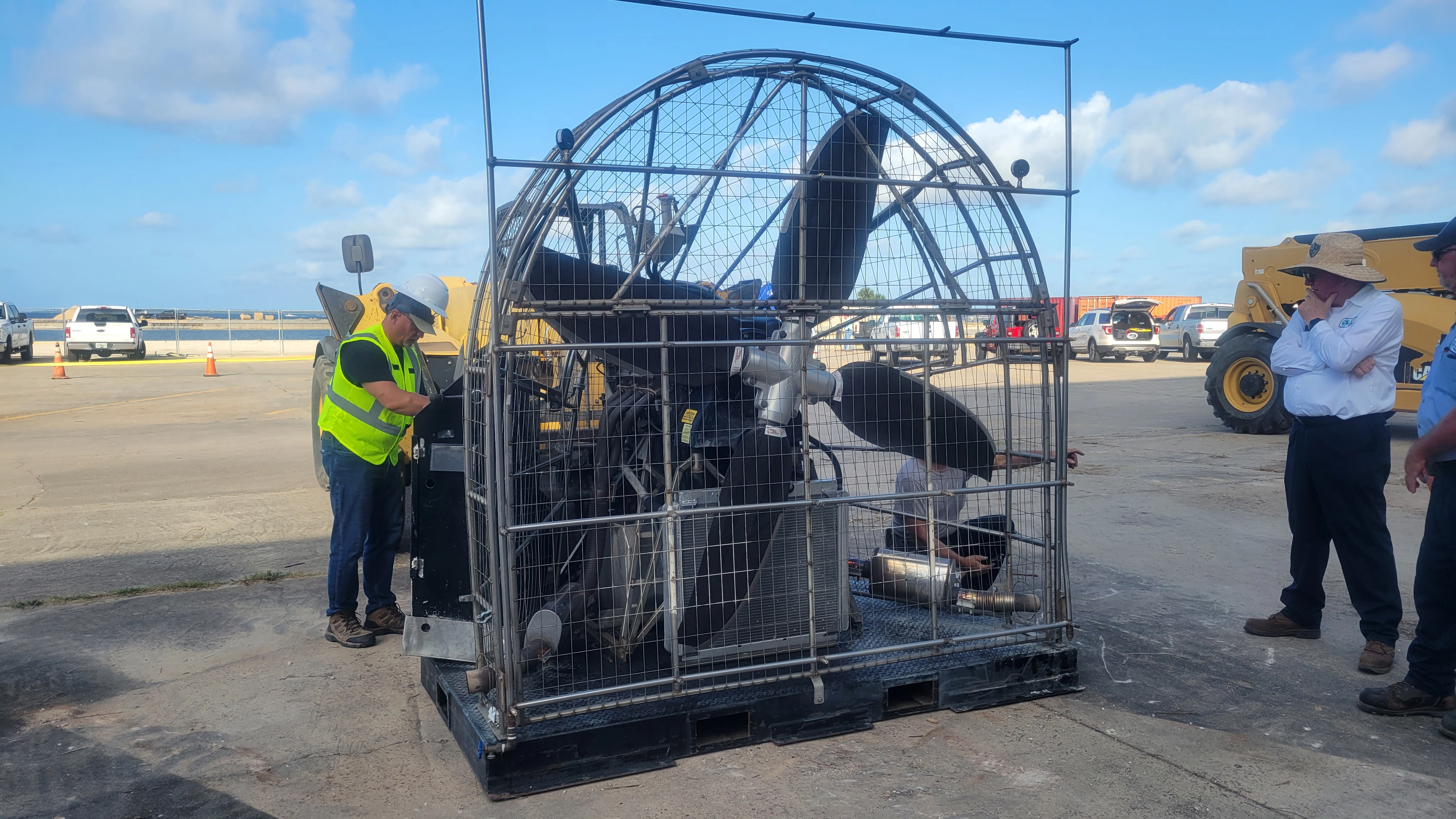 Photo of large fan
