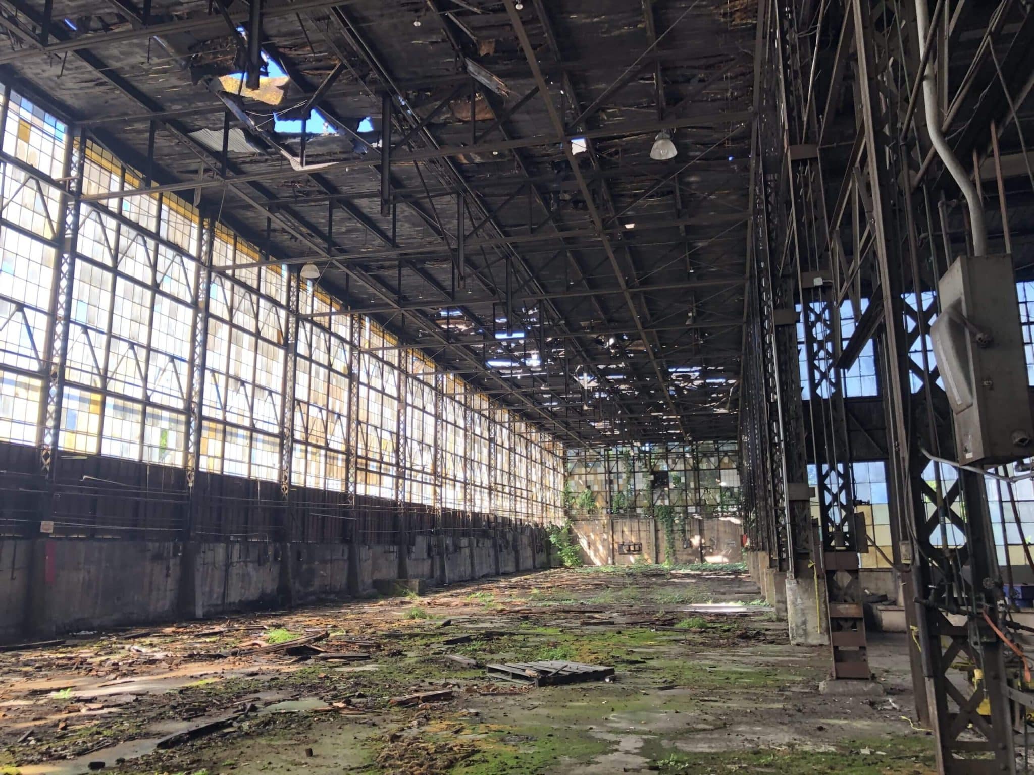 old industrial plant - Caldwell Tank Industrial Site in Newnan, GA