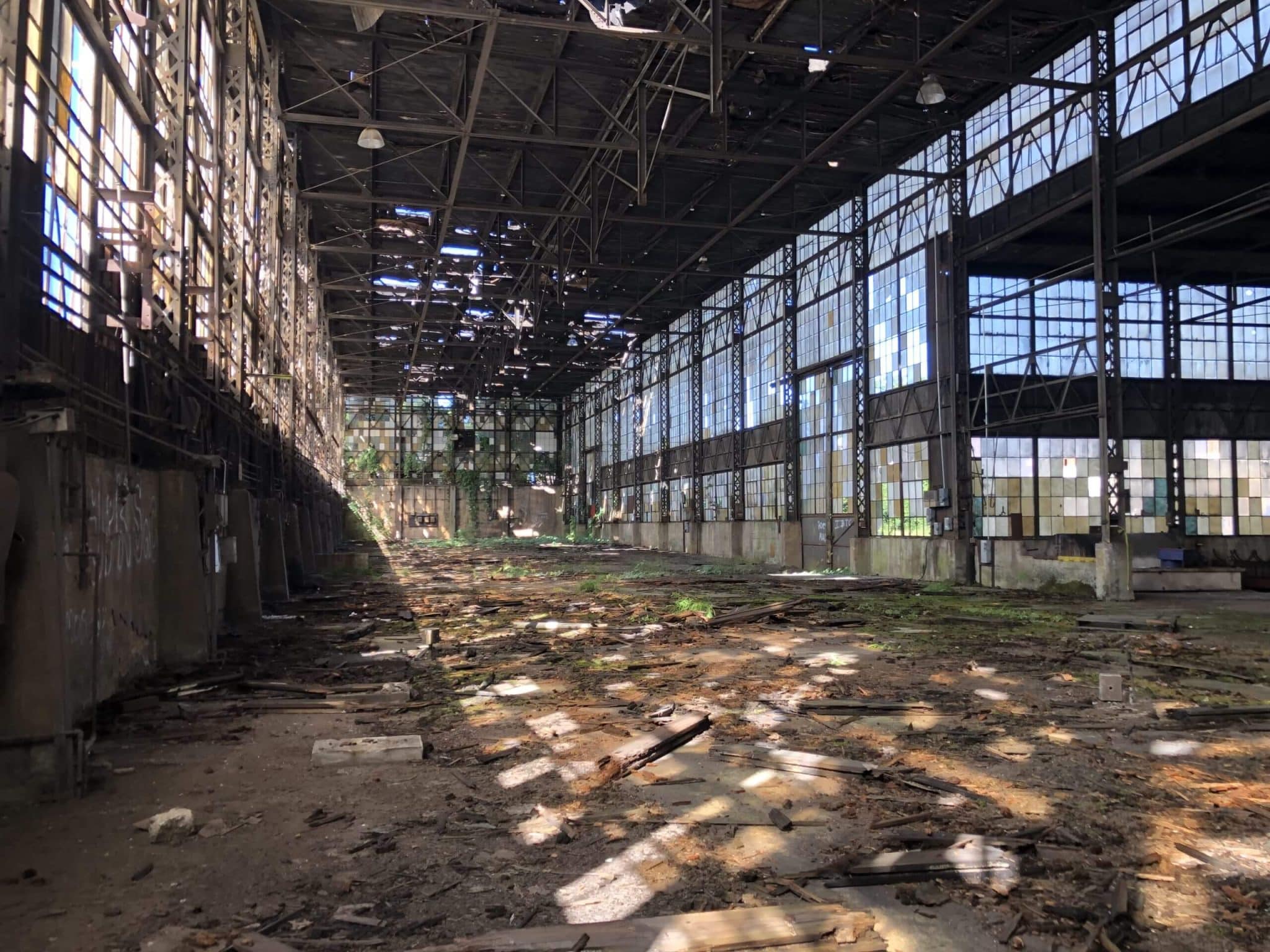 old industrial building - Caldwell Tank Industrial Site in Newnan, GA
